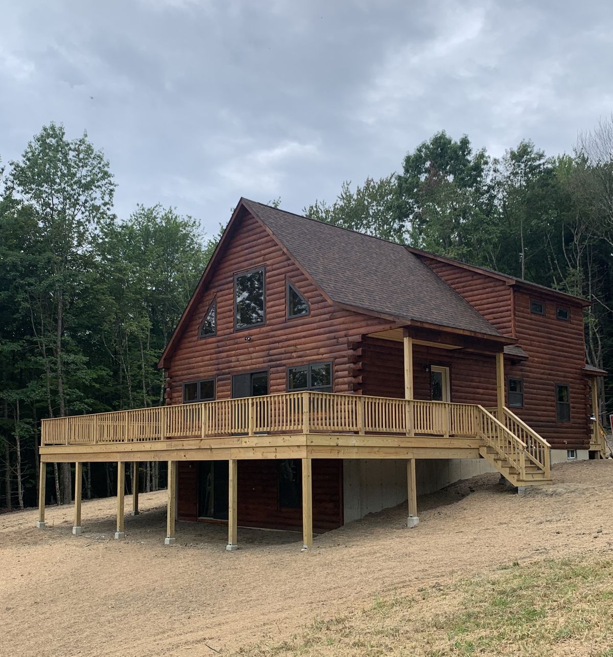 Log Cabin Chalet Exterior